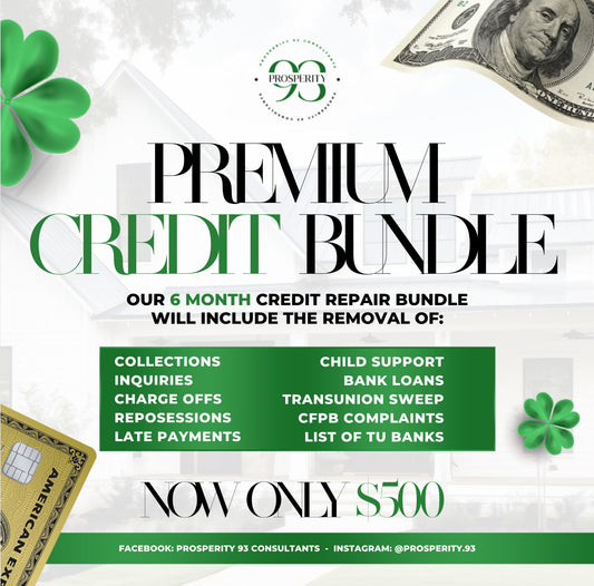 6 Month Credit Repair Premium