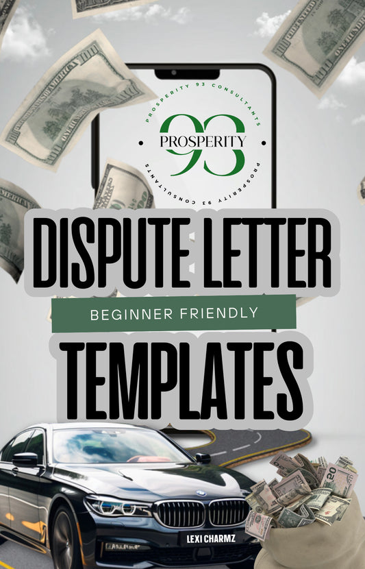 Dispute Letter Templates